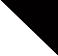 A black and white triangle with an arrow.